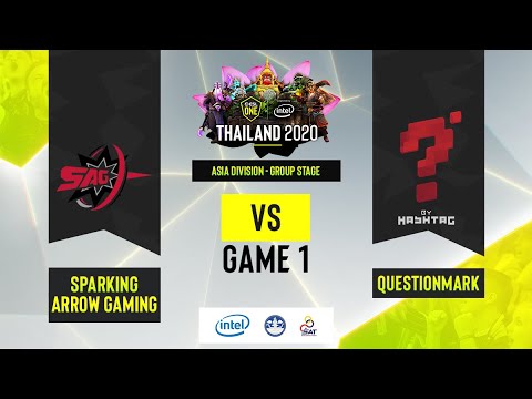 SAG vs QuestionMark Game 1 | ESL One Thailand 2020 Asia Division