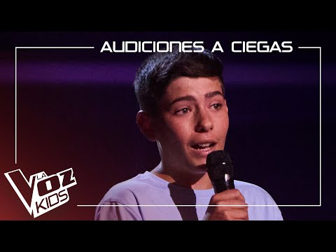 Javier Jesús Gómez canta "Nana del caballo grande" | Audiciones a ciegas | La Voz Kids 2025