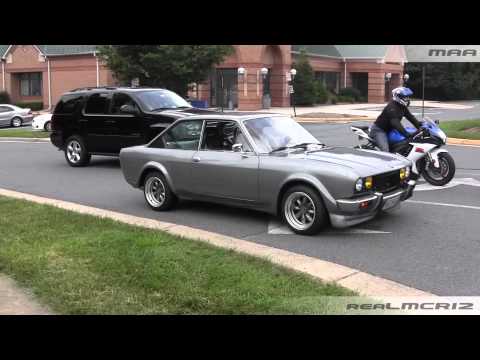 CLEAN Fiat 124 Sport - Sound!