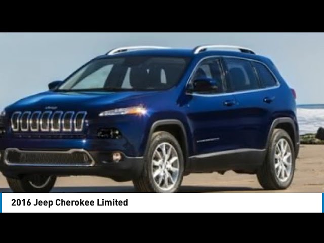 2016 Jeep Cherokee Limited | 4X4 | LEATHER SEATS | NAVI in Cars & Trucks in Strathcona County