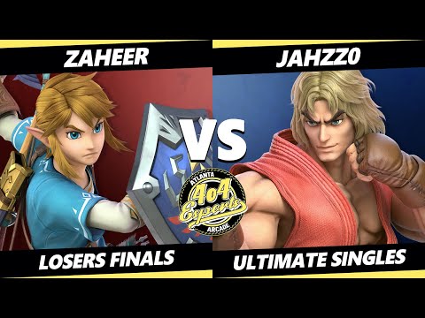 4o4 Smash Night 38 Losers Finals - Jahzzo (Ken) Vs. Zaheer (Link) SSBU Ultimate Tournament