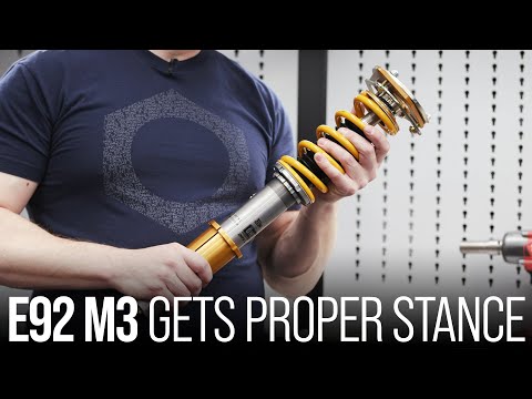 Installing Öhlins Road and Track Coilovers on The E92 M3: Front Suspension