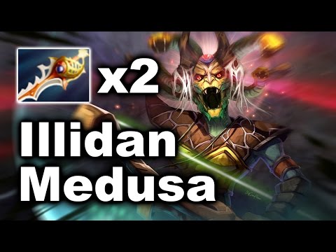 Fantastic 5 Escape Finish - 2x Rapier Illidan Medusa - TI6 Dota 2