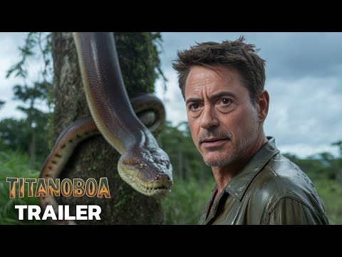 TITANOBOA (2025) | Robert Downey Jr. Battles Giant Snake - Trailer
