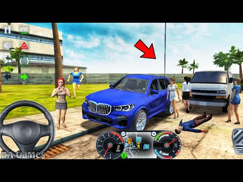 Bmw Taxi Driver in Miami 🧙🚖  | Taxi Sim2020 Suv Car Driving Games Android Gameplay