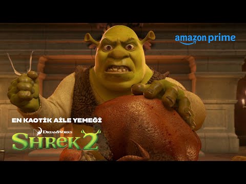 Kaotik Aile Yemeği | Shrek 2 | Prime Video Türkiye