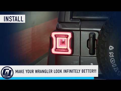 You NEED This NEW Jeep Tailight! 💡 // Form Tail Lights 2018-22 #Jeep Wrangler JL Install