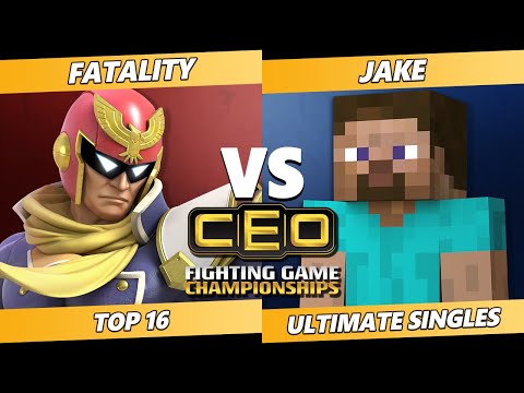 CEO 2021 Top 16 - Jake (Steve) Vs. Fatality (Captain Falcon) SSBU Ultimate Tournament
