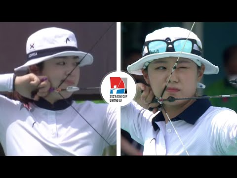 Oh Yoohyun v Song Yun Soo – compound women gold | Gwangju 2021 Asia Cup