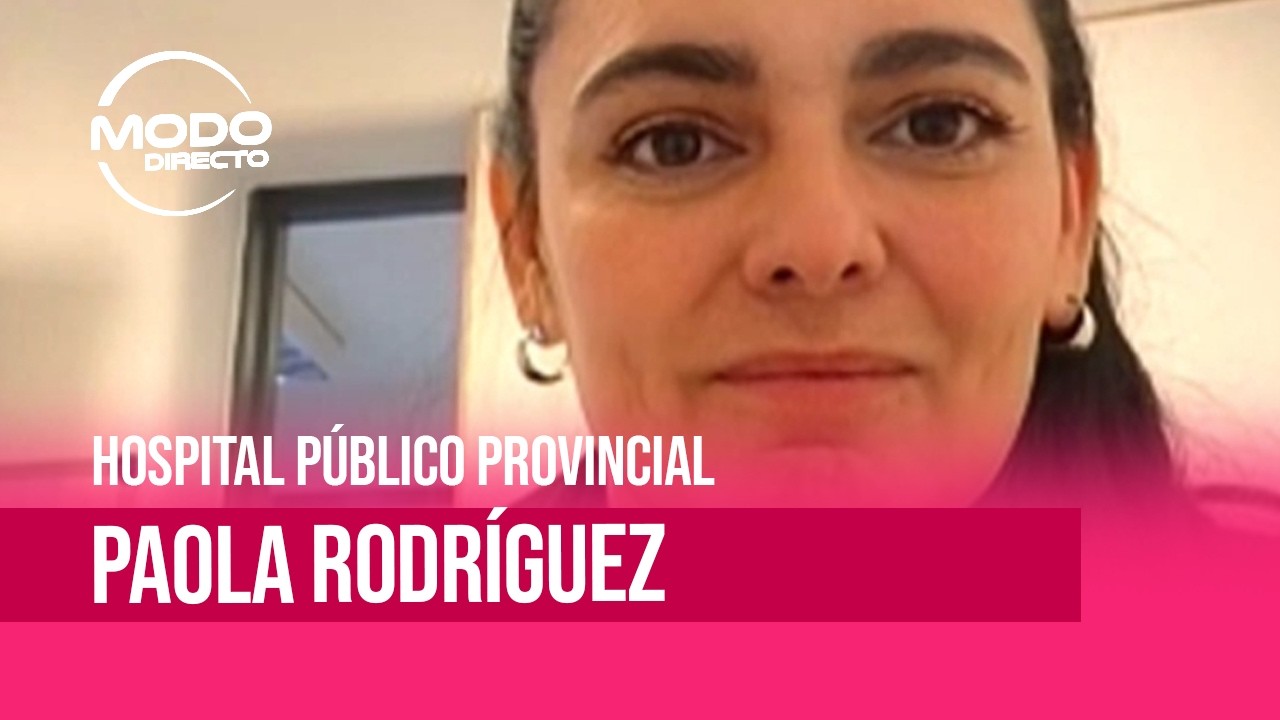 Modo Directo | Reemplazo bilateral de las articulaciones de la mandíbula - Paola Rodríguez