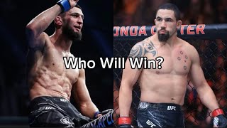 How Khamzat Chimaev Will Defeat Robert Whittaker | UFC Saudi Arabia