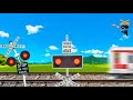Unexpected Ending Of Railroad Crossing