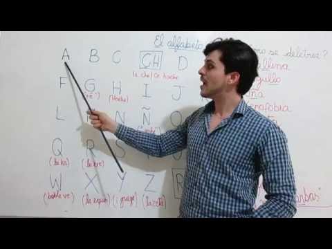 PRIMEIRA AULA DE ESPANHOL- CONHECENDO O ALFABETO, SUAS LETRAS E SONS- Curso completo de espanhol.