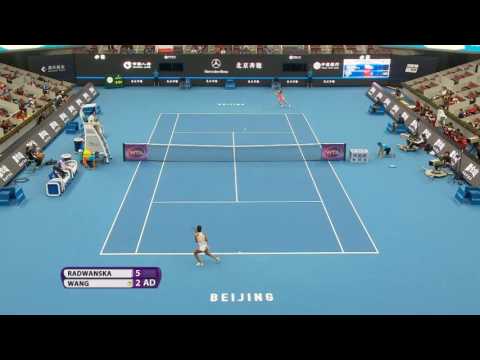 2016 China Open Hot Shot | Agnieszka Radwanska
