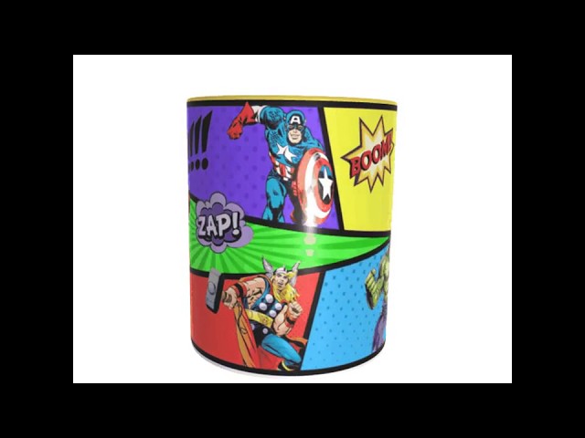 Vídeo relacionado con LolaPix Taza Superhéroe. Personalizada con Foto y Nombre. Tazas Infantiles plástico. 330 ml. Tazas Originales. Vasos Niños. Regalos Originales. SUPER MAN