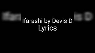 Ifarasi by Devis D (video lyrics)