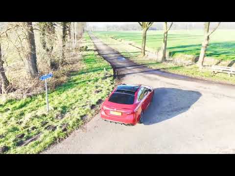 Wintersun Weekend in Drenthe & Alfa Giulia Drive DJI mini 4 pro