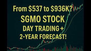 From $537 to $936K SGMO Stock Day Trading + 2-Year Forecast!