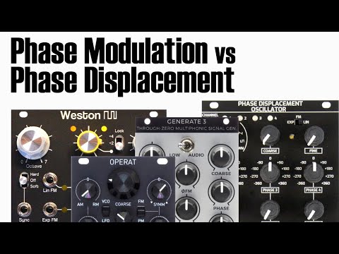 VCO phase modulation vs phase displacement