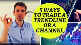 5 Ways to Trade a Trendline or a Channel 🖐