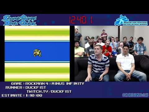 Rockman 4 Minus Infinity (Any%) by Duckfist in 1:00:43 - SGDQ 2013