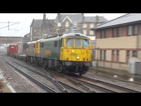 86639/86622 4m83 Coatbridge - Crewe liner, Sat 10th March 2018