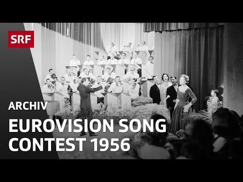 Eurovision Song Contest 1956 | Original-Radio-Übertragung | SRF Archiv