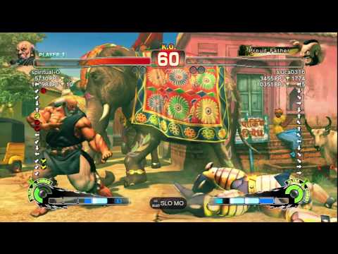 spiritual-G [Gouken] vs. aluca0316 [Zangief] | SSF4 Arcade Edition