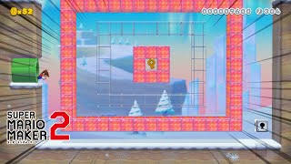 [マリオメーカー2] てんめつブロックに乗ろう (Blinking Block - [Super Mario Maker2])