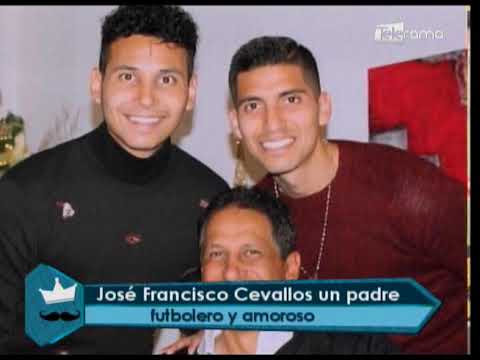 José Francisco Cevallos un padre futbolero y amoroso