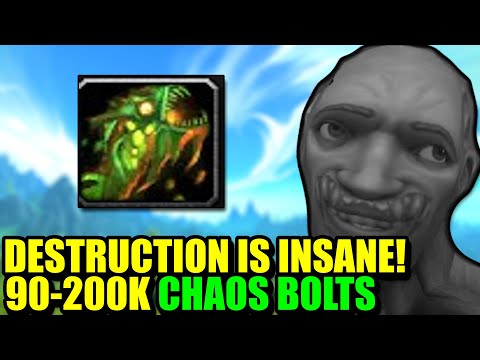 200k CHAOS BOLTS? DESTRUCTION ONESHOTS ARE BACK? IT FEELS INSANE - DRAGONFLIGHT SEASON 2 PVP 10.1