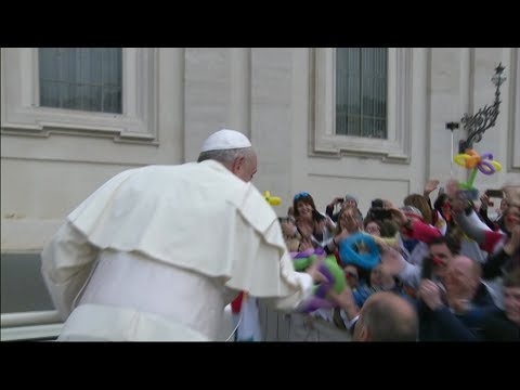 Francisco en la audiencia: Lavad los ojos de vuestra alma en esta Pascua