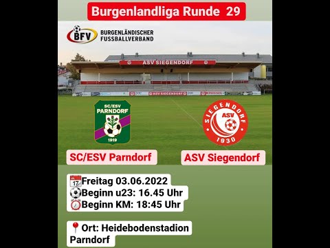 Highlights SC/ESV Parndorf vs ASV Siegendorf