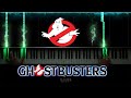 Ghostbusters Main Theme - 1984 - Elmer Bernstein Piano Arrangement