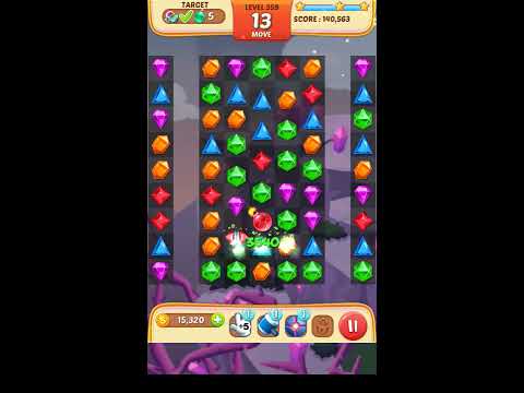 Jewel Match King Level 359 - Walkthrough ( No Booster )