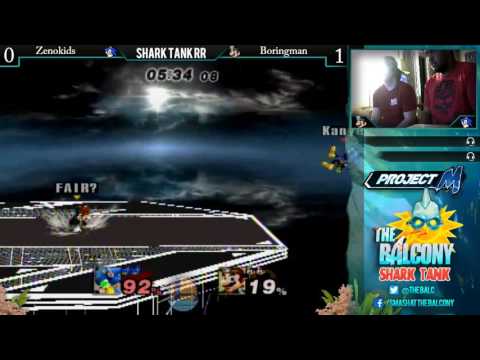 Shark Tank @ the Balcony II - Pools ft. Boringman (Mario) VS Zenokids (Sonic)
