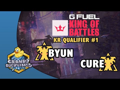 ByuN vs Cure - TvT | G Fuel King of Battles 2 - Korea Server Qualifier #1 | EPT Tournament