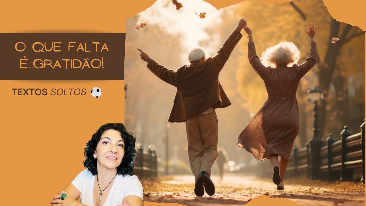 O QUE FALTA É…GRATIDÃO! (06/04/2023)