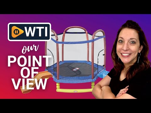 Little Tikes Climb 'N Slide Trampoline - WTI product video review