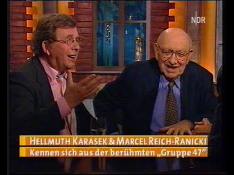 Marcel Reich-Ranicki & Hellmuth Karasek bei Beckmann (2005)