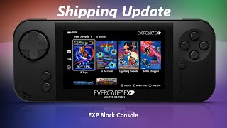 Evercade EXP Limited Edition News Update Shipping Update