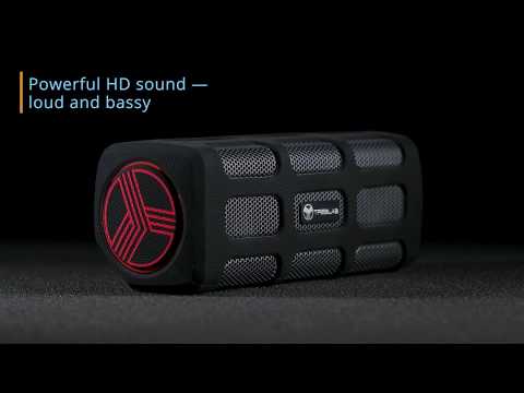 TREBLAB FX100 Waterproof Rugged Bluetooth Speaker - Shockproof with 7000 mAh Power Bank and FM Mode image 9