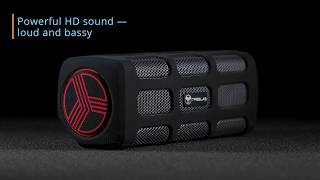 TREBLAB FX100 Waterproof Rugged Bluetooth Speaker