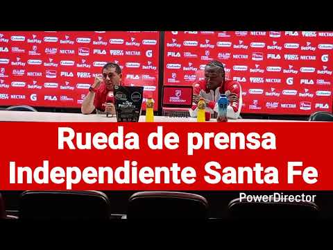 RUEDA DE PRENSA INDEPENDIENTE SANTA FE 