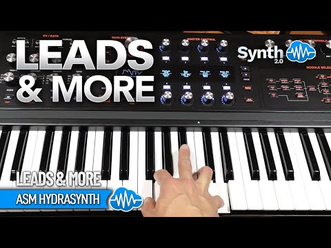 LDX228 - Leads & More - ASM Hydrasynth Series ( 24 presets ) - Video Preview 1