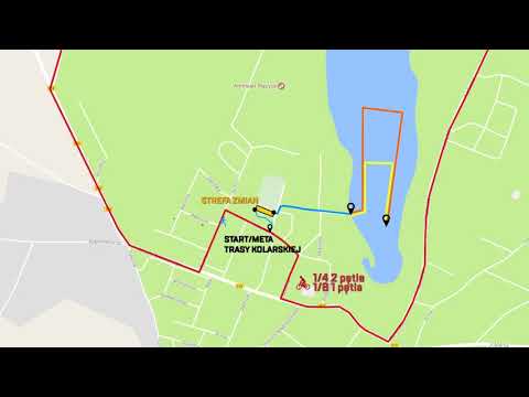 Trasa Garmin Iron Triathlon Stężyca 2018