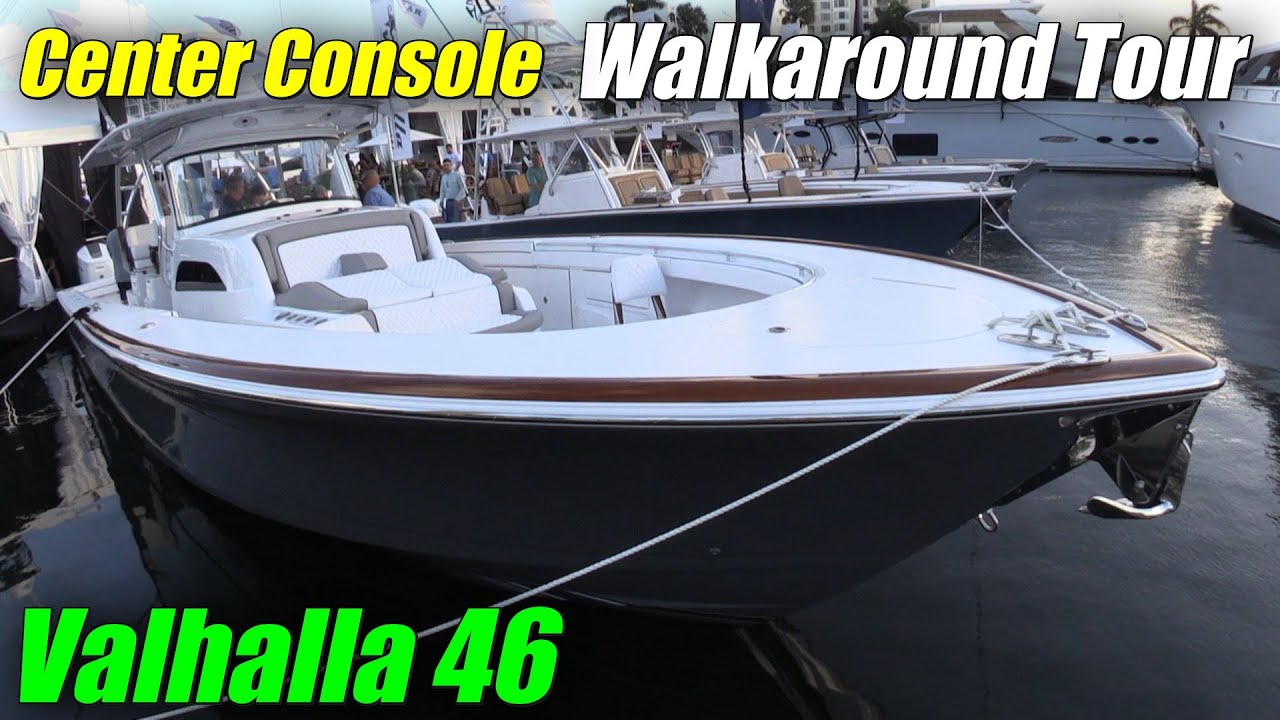 Amazing Center Console !!! 2022 Valhalla V-46