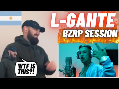 🇦🇷 L-Gante | BZRP MUSIC SESSIONS #38 | HYPE UK 🇬🇧 REACTION!