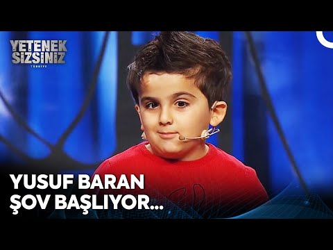 Yusuf Baran, Tüm Jüriyi Gülmekten Kırdı Geçirdi ???? | Yetenek Sizsiniz Türkiye