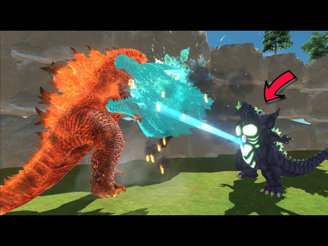 The Island of Death | Upgraded Super Godzilla vs. All Kaiju - Animal Revolt Battle Simulator
